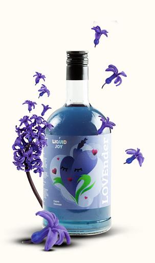 Syrup for coffee and cocktails, Lavender 0.7 l фото 1