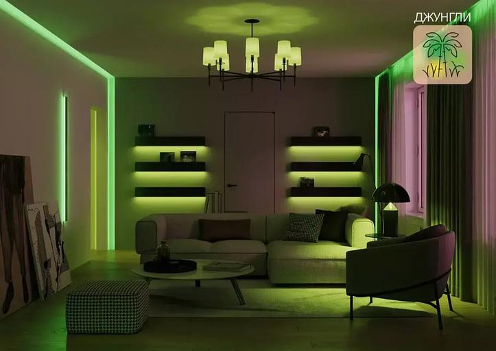 Лампа Gauss Smart Home A60 10W 1055lm 2700-6500К E27 RGBW + изменяет цветовую температуру + диммирование LED 1180112 ОПТ фото 8