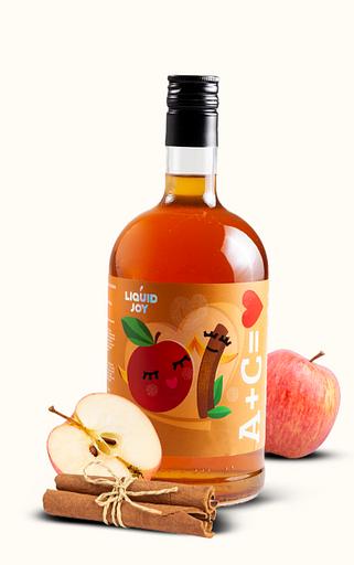 Сироп для кофе и для коктейлей, Яблоко-корица 0,7 л фото 1