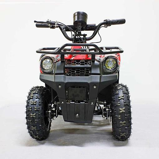 Квадроцикл GreenCamel Гоби K45 (36V 800W R6 Цепь) быстросъём, ножной тормоз, красный экстрим фото 5