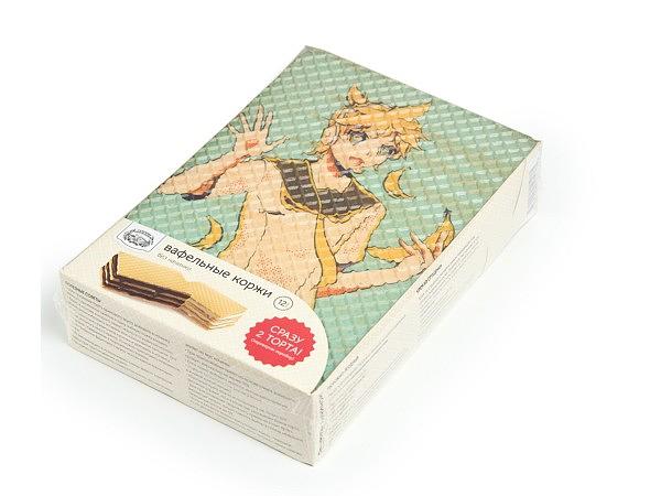 Вафельді торт қабаттары 2-де 1 (аниме 2) ОПТОМ фото 1