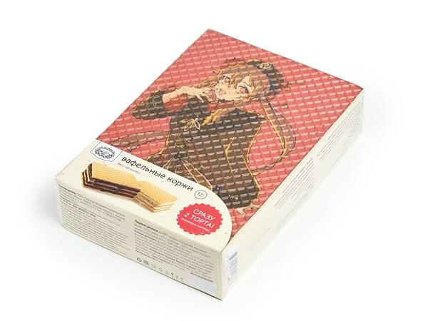 Wafer cake layers 2 in 1 (anime 3) WHOLESALE фото 1
