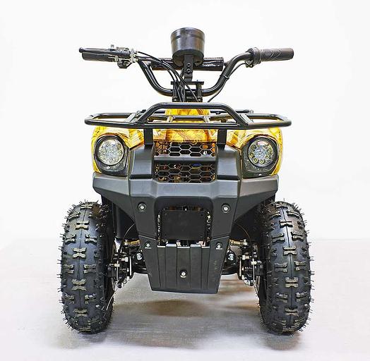 Квадроцикл GreenCamel Гоби K45 (36V 800W R6 Цепь) быстросъём, ножной тормоз, золотая осень фото 5