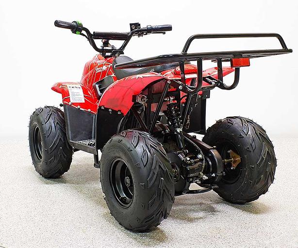 Купить Квадроцикл GreenCamel Гоби K51 (36V 800W R7 Цепь) быстросъём, ножной тормоз, красный паук фото 6