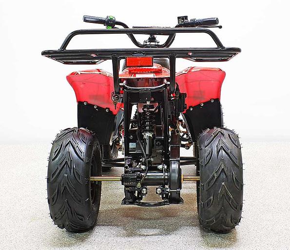 Купить Квадроцикл GreenCamel Гоби K51 (36V 800W R7 Цепь) быстросъём, ножной тормоз, красный паук фото 9
