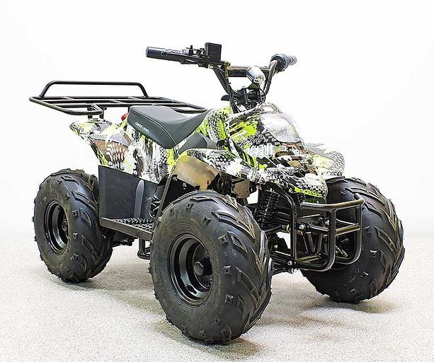 Купить Квадроцикл GreenCamel Гоби K51 (36V 800W R7 Цепь) быстросъём, ножной тормоз, зелёный экстрим фото 2