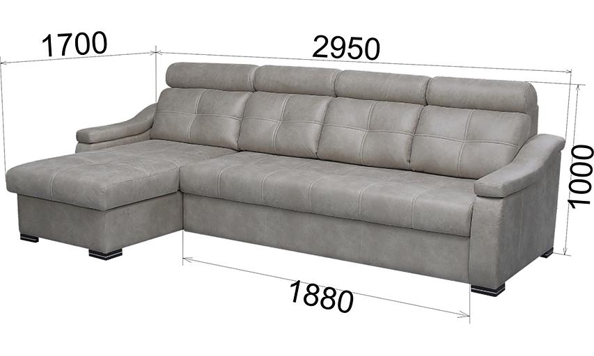 Corner sofa bed “Idel 75” OPT фото 3