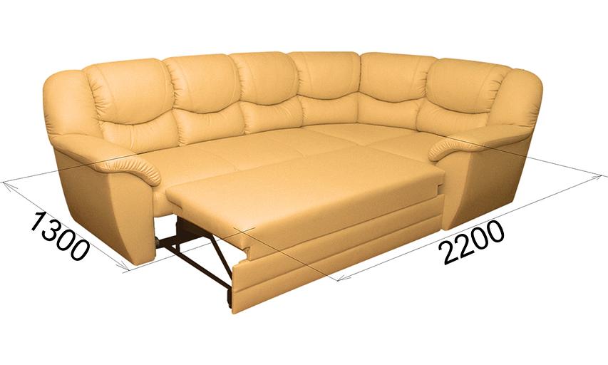 Corner sofa bed “Idel 50” OPT фото 5