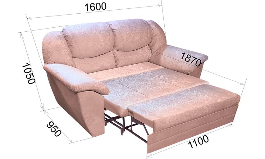 Sofa bed “Idel 48” WHOLESALE фото 3