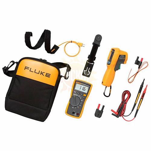 Комплект Fluke 116/62 Max+ (мультиметр, инфракрасный термометр), опт фото 1