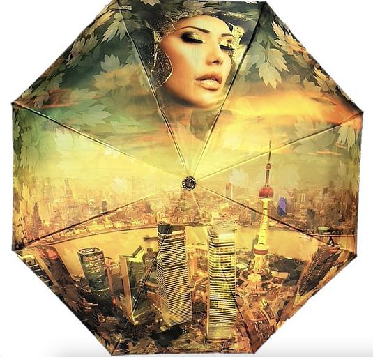 Women's umbrella "Diniya" 58 cm Х8К City and Girl, wholesale фото 1