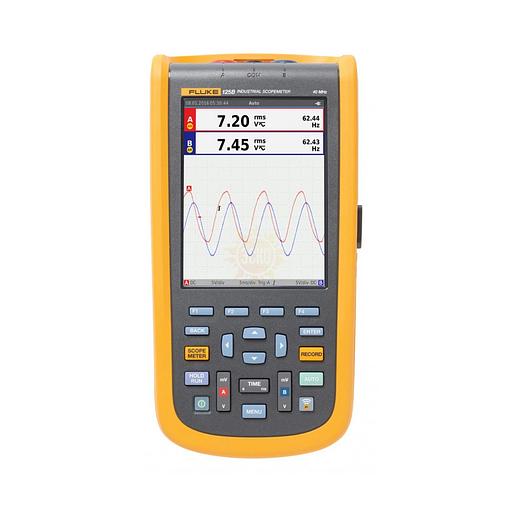 Промышленный портативный осциллограф (20 МГц) Fluke 123B/S (с футляром), опт фото 1
