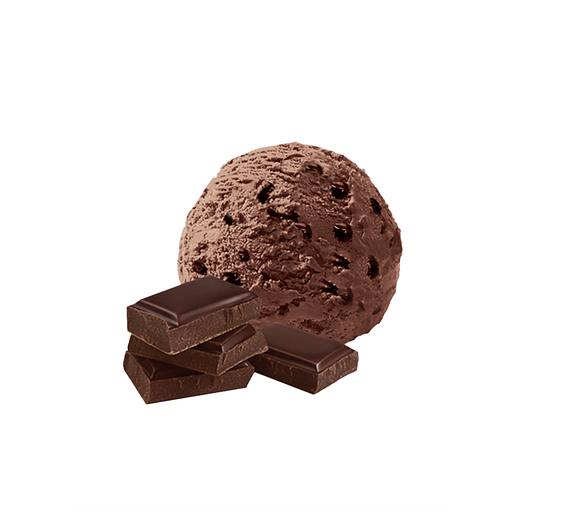 Мороженое «Вологодский пломбир» шоколадный с кусочками шоколада, лоток 2200 гр, опт фото 1