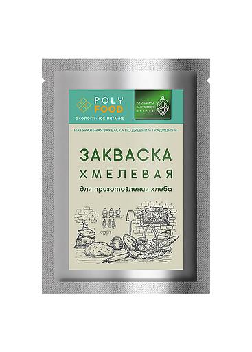 Закваска POLYFOOD Хмелевая для выпечки бездрожжевого хлеба 35 г, опт фото 1