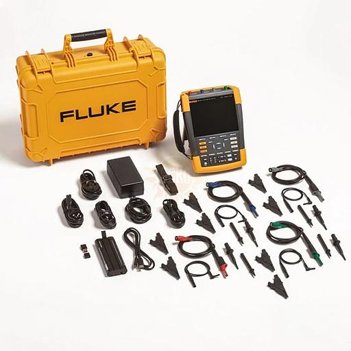 Осциллограф-мультиметр цифровой четырёхканальный 100 МГц Fluke 190-104-III, опт фото 3