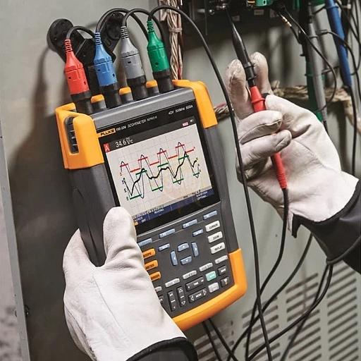 Oscilloscope-multimeter digital four-channel 500 MHz with option SCC290 Fluke 190-504-III/S, wholesale фото 5