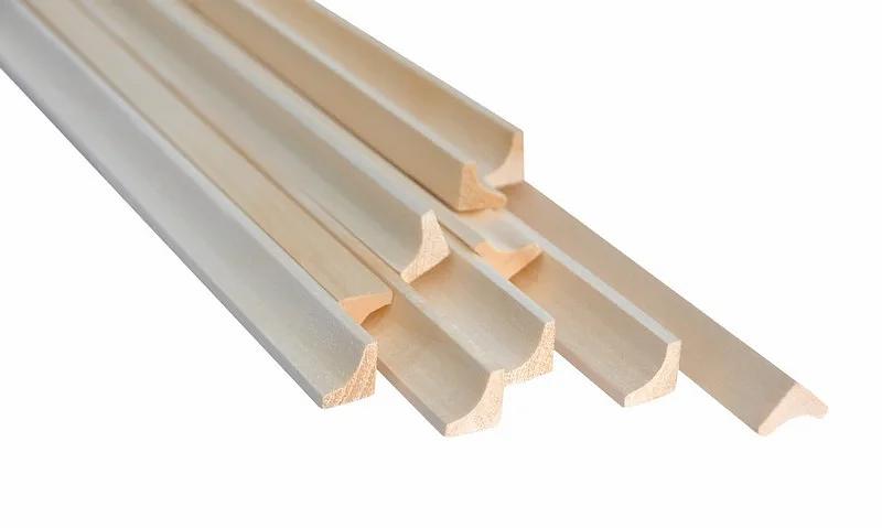 Галтель сращенная деревянная, сорт АВ 20х45 мм фото 1