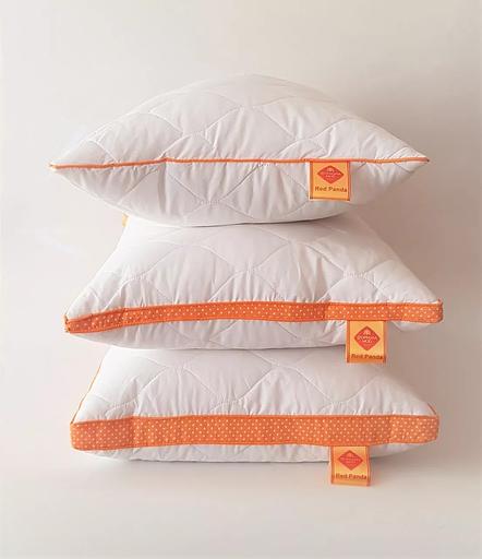 Подушка 70х70 см коллекция «Бамбук RED PANDA» стёганая с двойным кантом и замком, упругая ОПТ фото 3