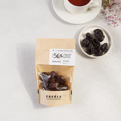 Чернослив в тёмном шоколаде Kreola 90 г, опт фото 2