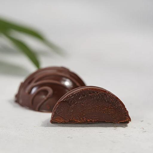 Candies Kreola“松露蔓越莓”手工黑巧克力 4 块,85 ± 5 克,批发 фото 4