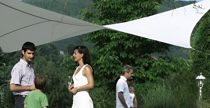 公共空间张力遮阳篷 фото 3