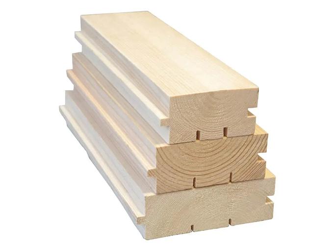 Шпунт 44х96х6000 мм, сорт АВ ОПТ фото 4