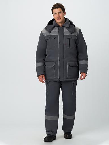 Куртка рабочая мужская «Сириус Титан Росс», темно-серый, опт фото 1