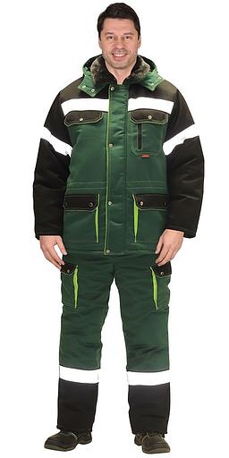Men's work jacket "Sirius Titan Ross", dark green, wholesale фото 1