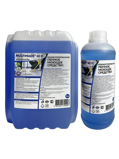 Сильно концентрированное щелочное пенное моющее и обезжиривающее средство Мультимэйд 40 П, опт фото 1