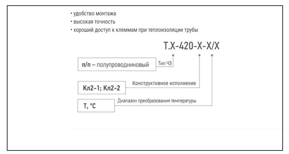Thermal converter "T.p/p-420-Kl2-1" OPT фото 3