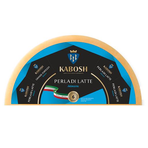 Твёрдый сыр Kabosh «Perla di Latte Intensiva» 1/4 головы 1.75 кг, опт фото 1