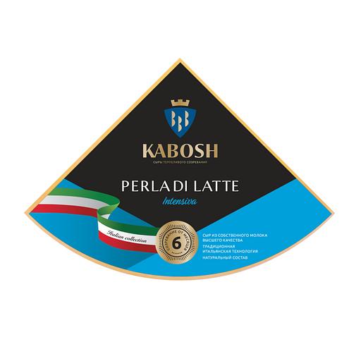 Твёрдый сыр Kabosh «Perla di Latte Intensiva» 1/8 головы 0.875 кг, опт фото 1