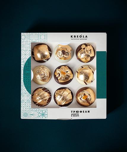 Candies Kreola“什锦松露金装”9 颗,185 ± 5 克,批发 фото 1