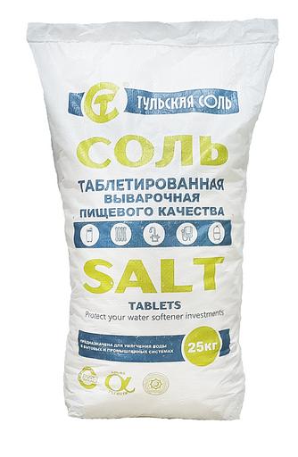 Таблетированная соль пищевого качества класса «Экстра» ОПТ фото 1
