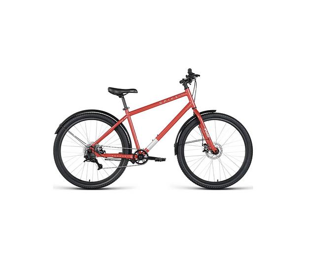 Горный велосипед Forward Spike 27,5 D (27.5" 8 ск. рост. 18") 2023, красный/белый, опт фото 1