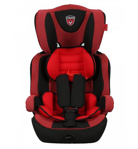 Child car seat Vixen “Lapis lazuli 1-2-3” color red WHOLESALE фото 1