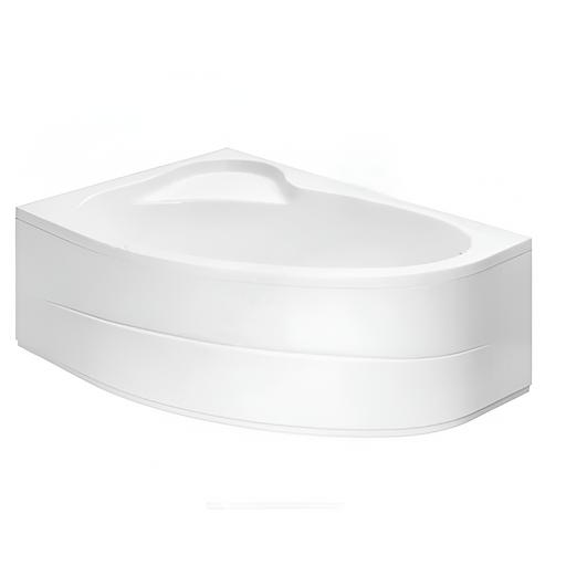 Acrylic bathtub Edera L left-side Santek 170x100 cm OPT фото 2