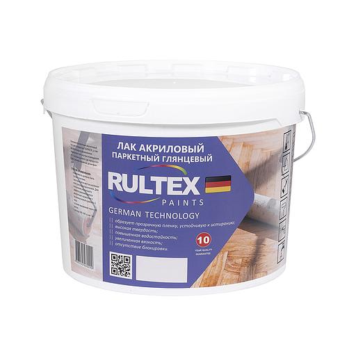 Лак акриловый паркетный глянцевый эконом Rultex, 2 л, опт фото 1