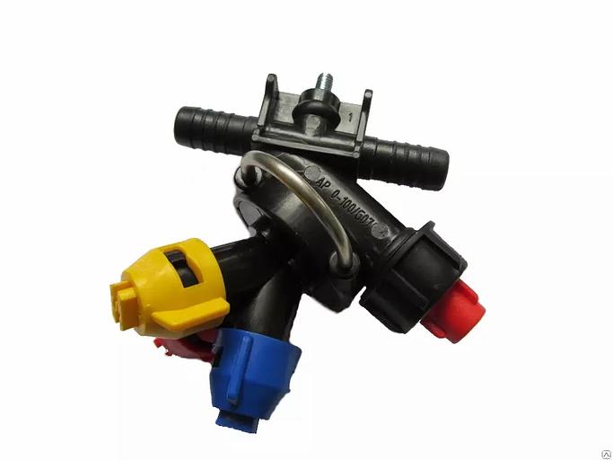 Корпус распылителя G-01 тройной ОПТ фото 1