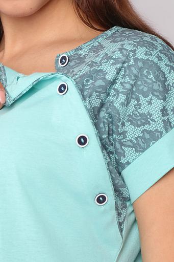 Style Magro set for pregnant and nursing mothers “Stork”, mint, wholesale фото 8
