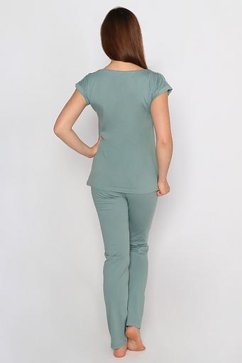 Комплект женский Style Magro «Оливки», футболка+брюки, опт фото 5