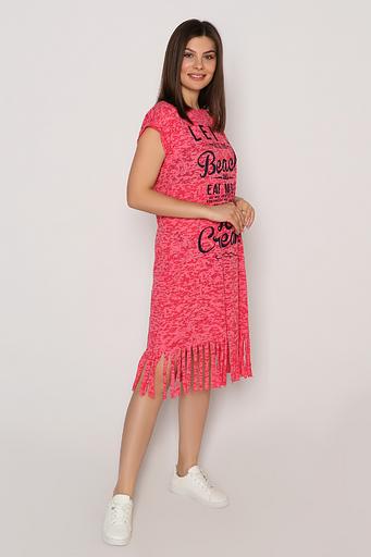 Платье «Ice Cream», коралл, опт фото 2