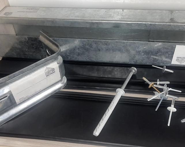 Подконструкция (подсистема) из оцинкованной стали (комплект) фото 1