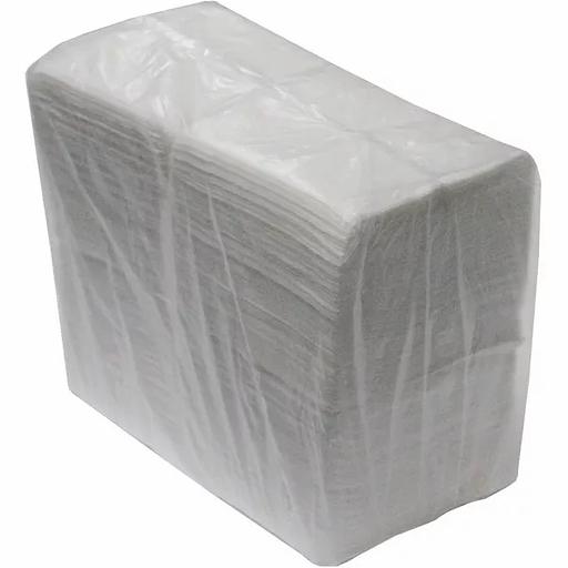 Салфетки барные, 24х24 см, 1-сл, 100% целлюлоза, белый, 2000 лист/уп ОПТ фото 1