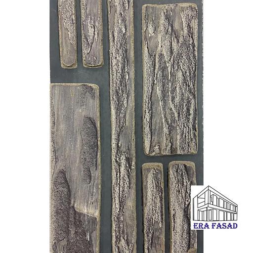 Фиброцементный сайдинг под кирпич (серый) фото 1