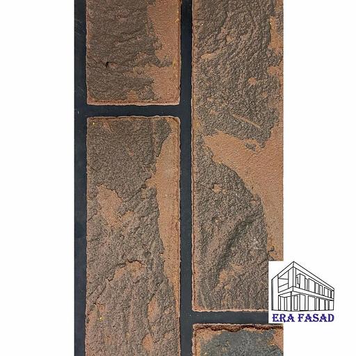 Фиброцементный сайдинг под кирпич (коричневый) фото 1