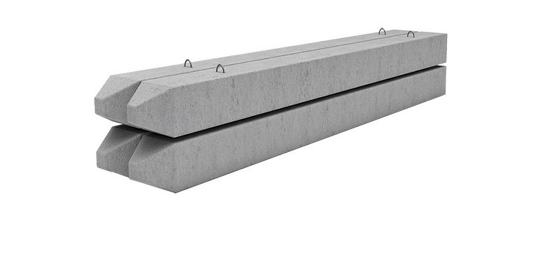 Өздігінен жүретін темірбетон сериясы 1-011.1-10 C90-30-11.U B25 9000x300x300 мм 2050 кг, көтерме фото 1