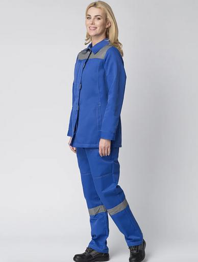 Women's work suit "Spring 1 SOP NEW" blue, wholesale фото 1