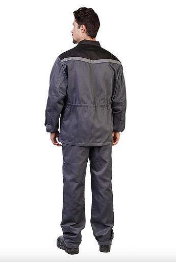 Men's work suit "Udarnik" gray, wholesale фото 3
