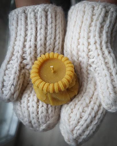 Candle Ulianka “Knitted bag” фото 2